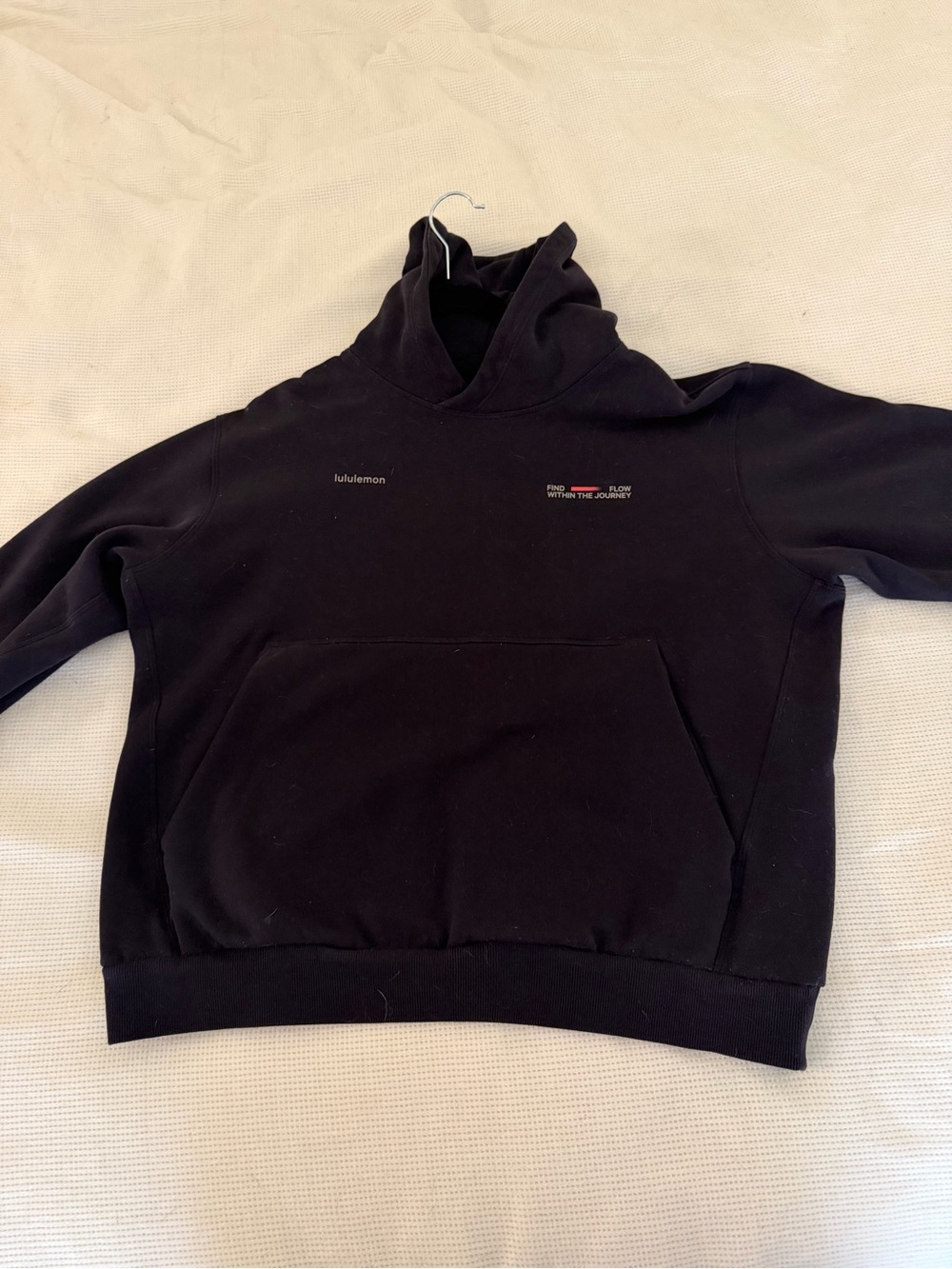 Lululemon Steady State Mindful Movement Graphic Hoodie Men’s M Black